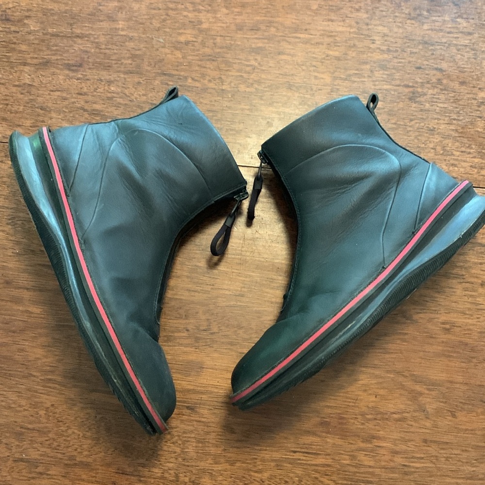 Black leather waterproof Camper boots size 40